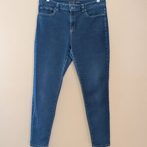 Michael Kors Women's Dark Blue Skinny Jeans